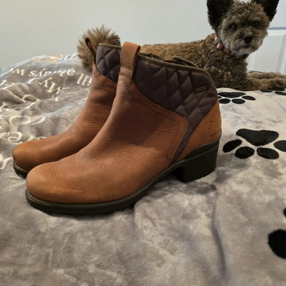 Merrell Brown and Gr Woman Boots - Picture 7 of 8